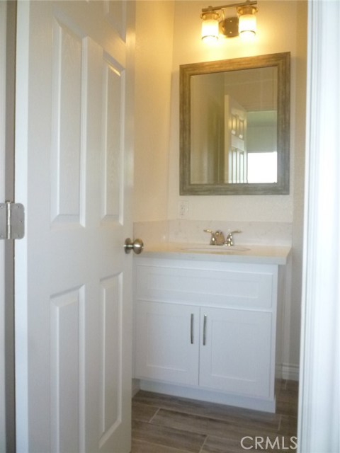 Bedroom 1 vanity.
