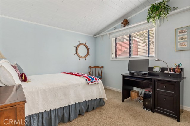 Back Bedroom overlooking the Side Yard