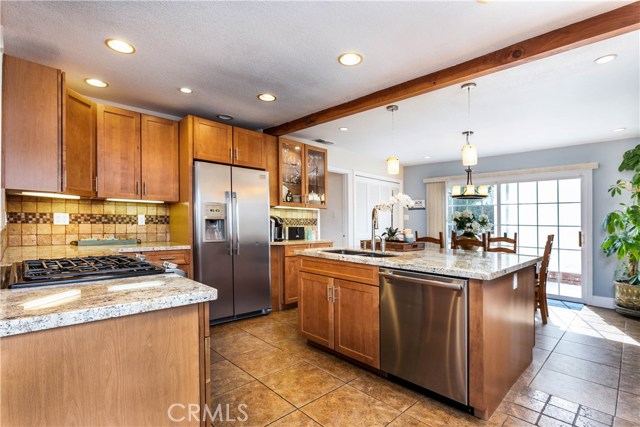 Large kitchen island