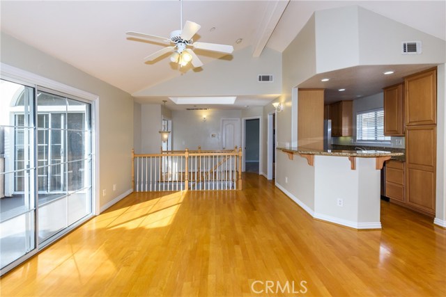 Gleaming Hardwood Flooring!