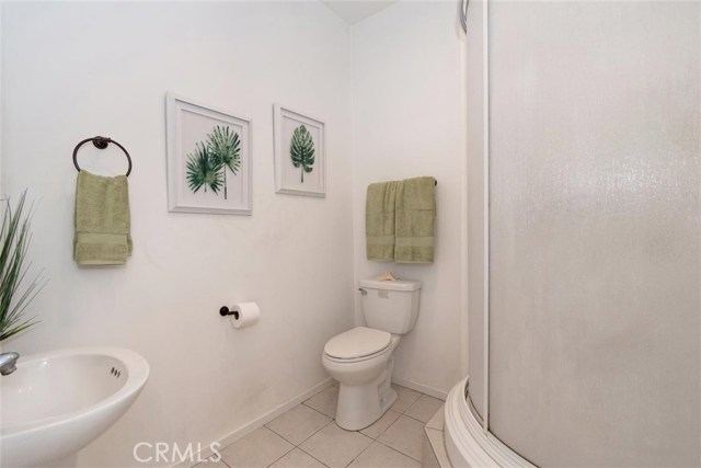 Bathroom in second structure