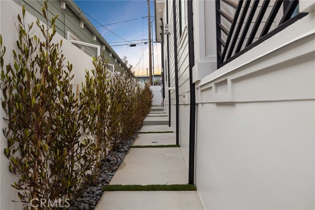 Side Yard Leading To The Back Yard