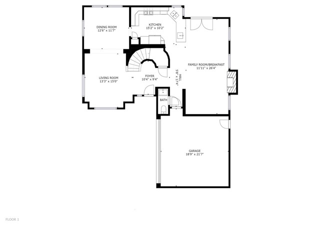Floor Plan: Level 1
