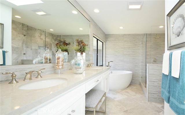 Master bathroom