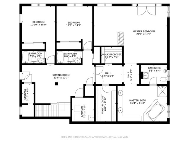 floor plan lower level