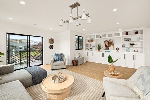 Open Floor Plan with Custom Built-In Details