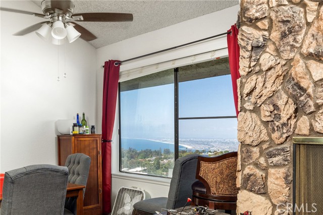 Dining room with view