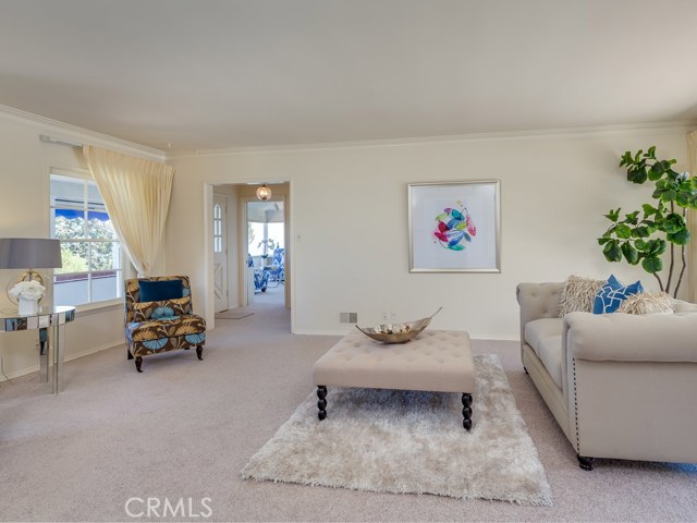 Living room toward entrance