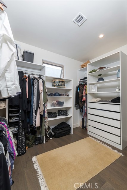 Fabulous walk-in closet with organizers.  By the way, ALL of the closets in the home have organizers.