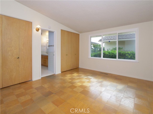 Master bedroom and bath