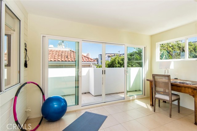 Enclosed Bonus room off of main living area, perfect for office or workout/yoga room.