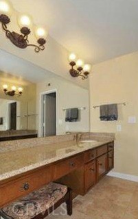 Master bedroom ensuite dressing, makeup  and sink area