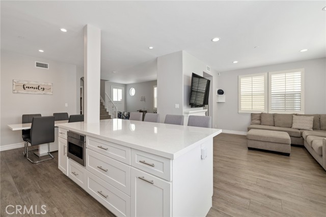 kitchen opens to living room kitchen opens to living room