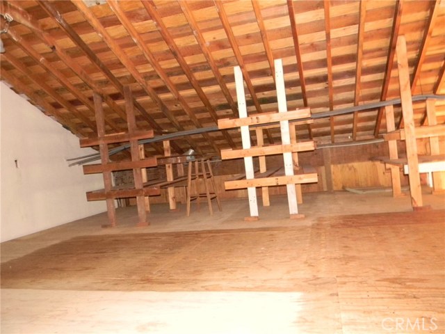 Loft in garage