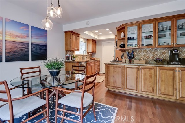 An ample amount of storage and counter space make this kitchen a cook's dream.