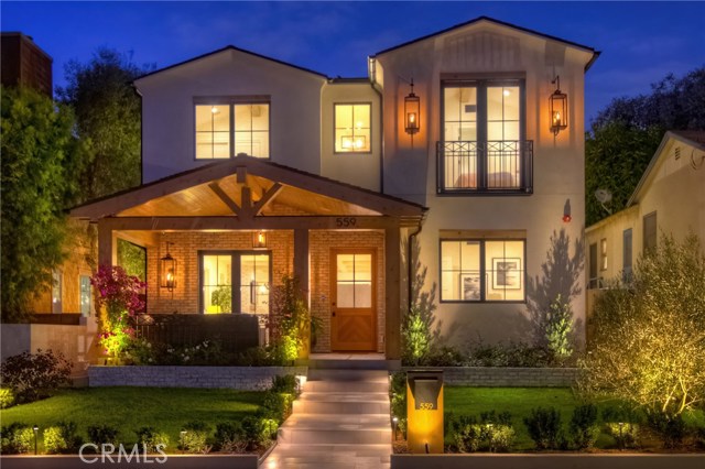 Absolutely stunning at night.  Solara natural gas porch lamps, landscape lighting, security cameras.