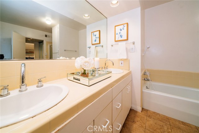 The master bathroom with the potential to be a spectacular en suite repose.