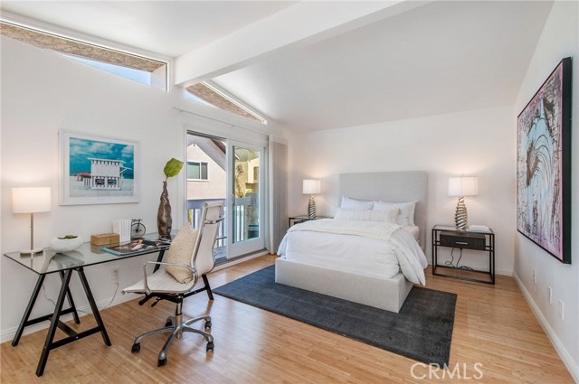 What is your pleasure. What works for your everyday life. Is it a master and full bath upstairs? Or is this a playroom area, office, guest room, studio? The balcony overlooks the grassy backyard. Chill time.