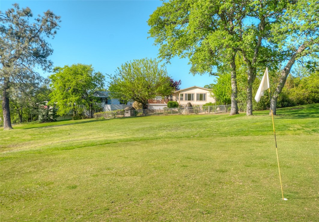 Back Yard View From Golf Course.