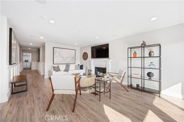 Living Area, Hallway, Beautiful, new vinyl wood plank flooring
