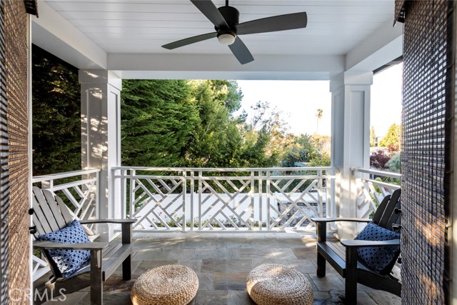 Master bedroom balcony