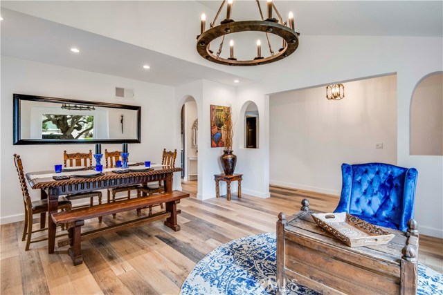 At the entry, enjoy a formal living and dining room perfect for entertaining.