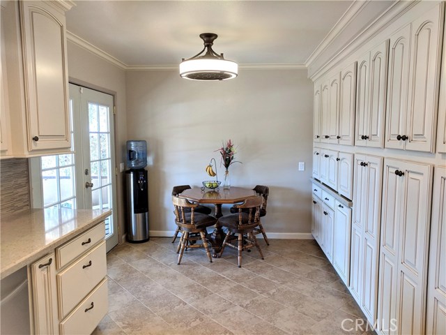 Eat-in Kitchen with French Doors that lead to Upper Deck!