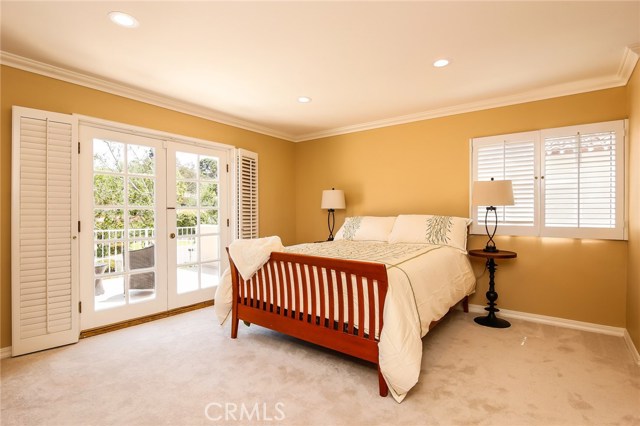 Escape to this sun drenched master suite with balcony