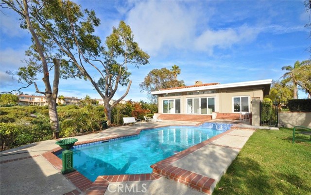 Back Elevation with Pool