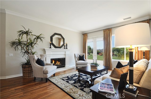 Living Room with Fireplace