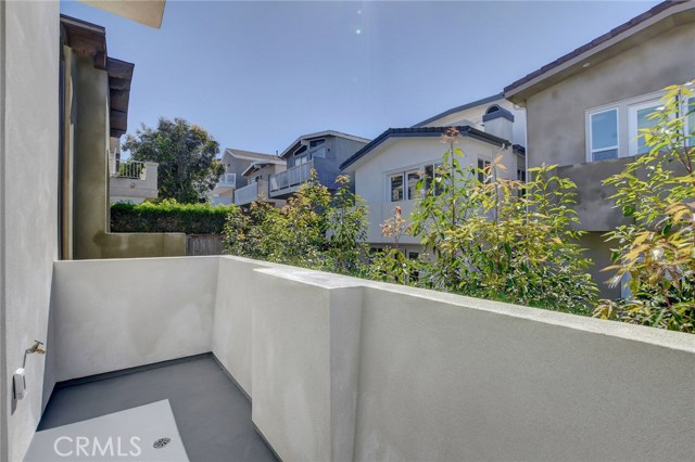 2nd Level . . . Master Bedroom Balcony