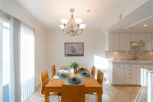 Dining Area: Left to Patio, Right to Kitchen and Laundry Room.