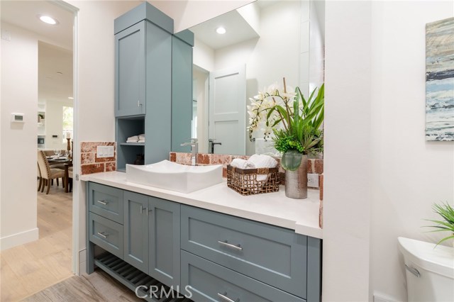 Abundant storage, alluring fixtures and finishes