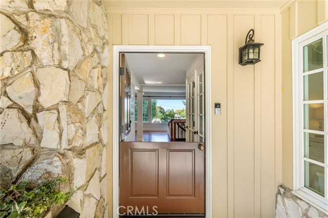 Dutch Door Entry