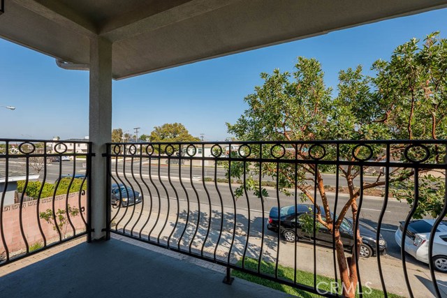 Master bedroom balcony