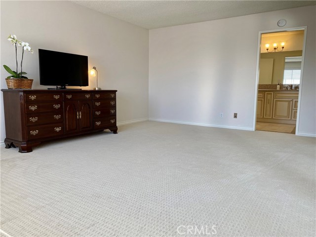 master bedroom toward private master bath vanity