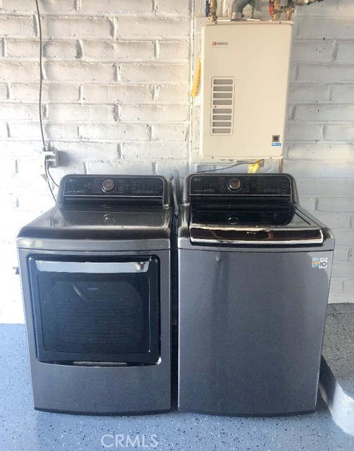 LG washer + dryer