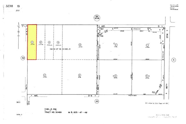 St. West and Ave. D (Hwy 138), 93536, ,For Sale,St. West and Ave. D (Hwy 138),SR17156591