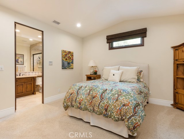 Upper bedroom with ensuite.