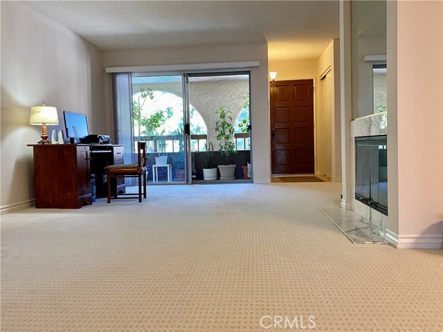 from living room view toward balcony