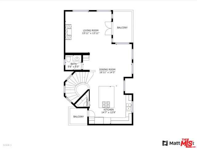 Matterport D Floor plan