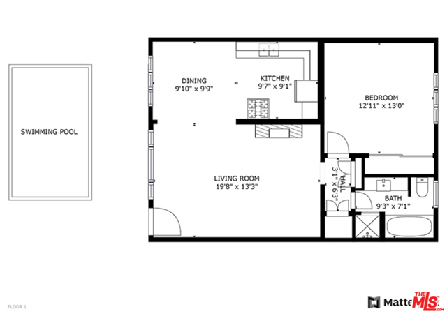 1 Bed Home for Sale in West Hollywood, California