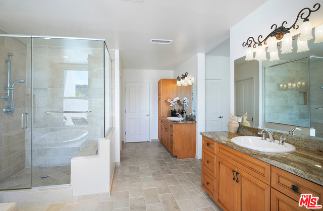 Master Bath with double Vanities