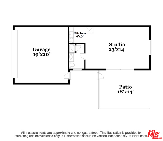 Den floorplan