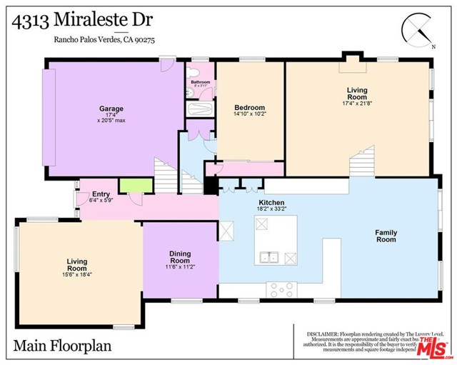 Main Floor Floorplan