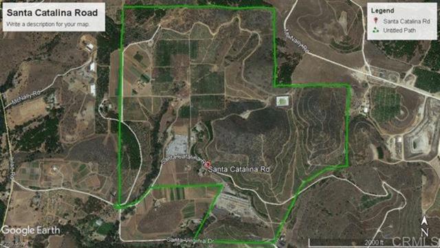 Santa Catalina Rd, 92082, ,Commercial,For Sale,Santa Catalina Rd,200039622