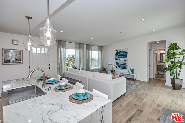 Kitchen and Living Room