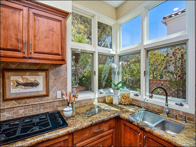 High-end, beautiful cabinetry and large pantry.