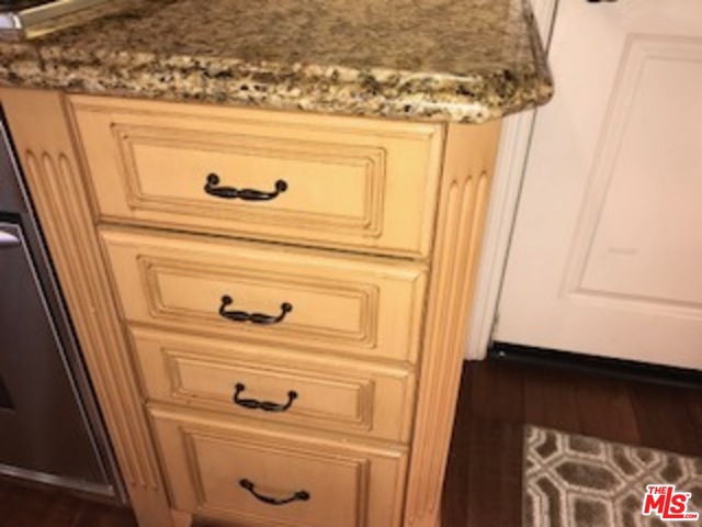 Kitchen Cabinets Close Up
