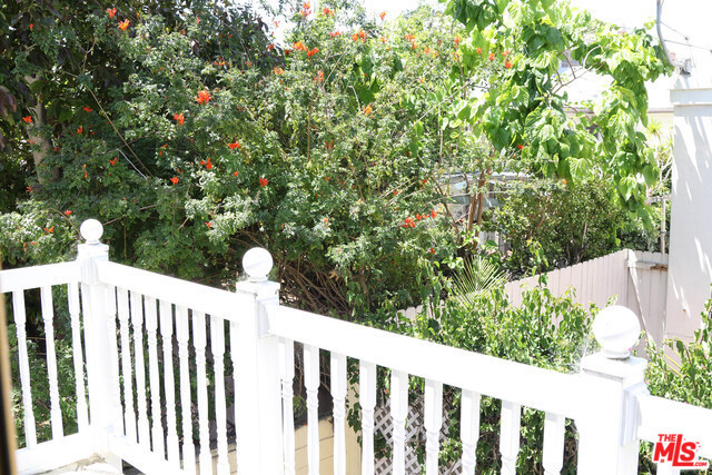 Back balcony